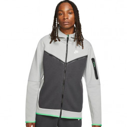 Nike Hoodie Tech Fleece grau-anthrazit Kapuzenjacke Sweater