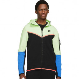 Nike Hoodie Tech Fleece grün Herrenkapuzen-Sportjacke