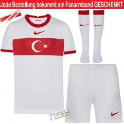 Kit Türkei Kindertrikot-Set Nike mit Hose und Stutzen