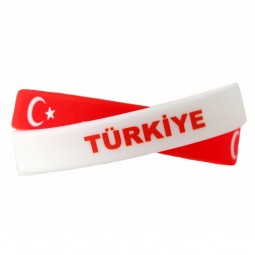 Türkei Armband-Set mit Flagge Fanartikel-Accessoires