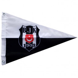 Besiktas Wimpel Fahne Pennant Satin Yacht- & Autoflagge