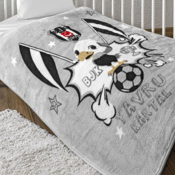 Besiktas Adler Babydecke 100x120 Krabbeldecke Kuscheldecke