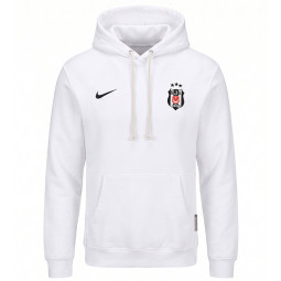 Besiktas Nike A-Team Fleece Hoodie weiss Kapuzenpulli