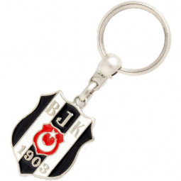 Besiktas Schlüsselanhänger Edelmetall Logo Keyholder Accessoire