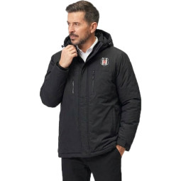 Besiktas Winterjacke Premium Kälteschutz mit Style Hoodie