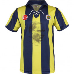 Fenerbahce 100 Jahre Republikgründung Trikot mit Türkei Flaggen Patch & Atatürk