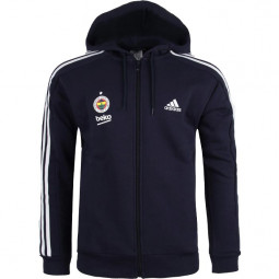 Fenerbahce Adidas Fleecejacke Basketball Sweathirt Hoodie