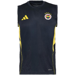 Fenerbahce Adidas Trainingstank Top Offizielles ärmelloses Trikot der Profis