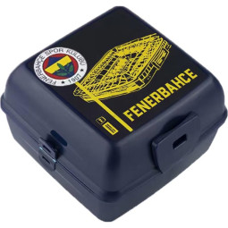 3er Set Fenerbahce Brotdose mit Gabel Löffel Lunchbox