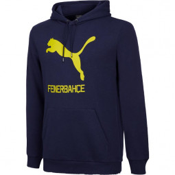 Fenerbahce Puma Big Logo Sweatshirt Hooded Kapuzenpulli