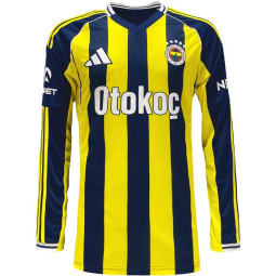 Fenerbahce Langarm Heimtrikot Adidas 2025/2026 Home Jersey