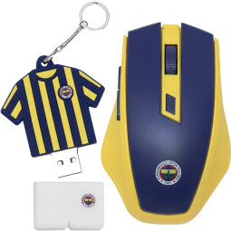 Fenerbahce Kabellose Maus + USB-Stick 64GB-Schlüsselanhänger
