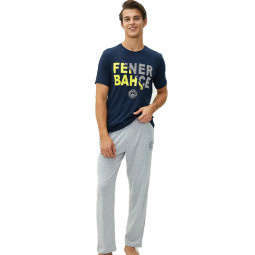 Fenerbahce Pyjama Set mit Hose & Shirt Schlafanzug Kit