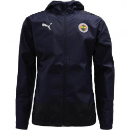Fenerbahce Regenjacke mit Kapuze vom Puma blau Hooded