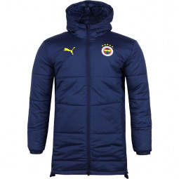 Fenerbahce Winterjacke Puma Hoodie Trainingskamp Coach Parka