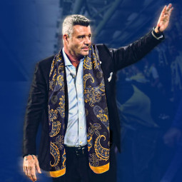 Fenerbahce XL Premium Präsidenten-Schal Saran Luxus Fanaccessoire