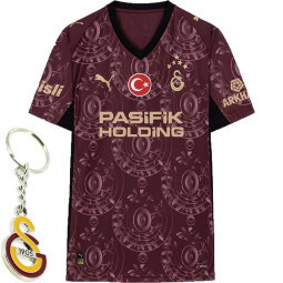 Galatasaray Ausweichtrikot 25/26 Third Jersey GOLD-ROT Puma