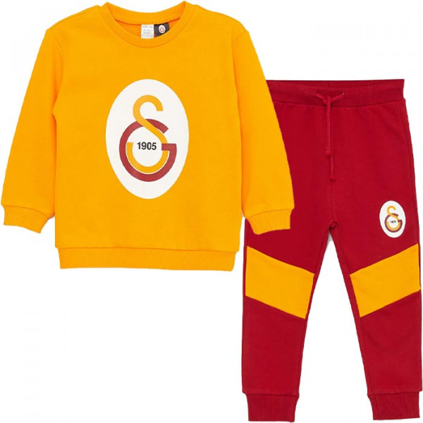 Galatasaray Baby Jogginganzug mit Hose und Sweatshirt 100% Baumwolle, Galatasaray Istanbul, Teams