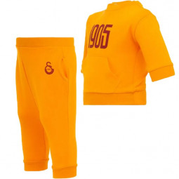 Galatasaray Baby Jogginganzug mit Hose und Sweatshirt 100% Baumwolle