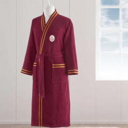 Galatasaray Bademantel Frottier Stoff-Qualität Bathrobe