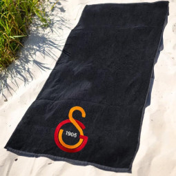 Galatasaray Frottier Badetuch hochwertige Qualitäts-Strandtuch Galatasaray Edel-Badetuch hochwertige Frottier Qualitäts-Strandtuch