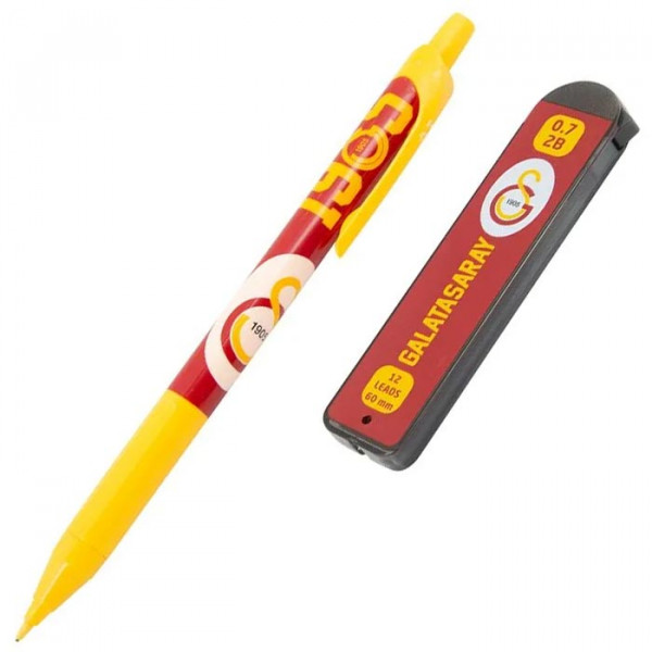 Galatasaray Druckbleistift 0.7 mm mit Ersatzminen Paket Schul