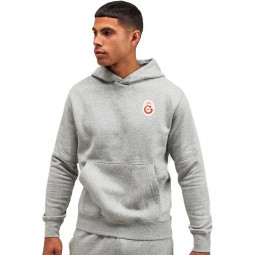 Galatasaray Fleece Kapuzen-Sweatshirt grau Hoodie Pullover