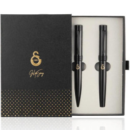 Galatasaray Füller, Kugelschreiber Set mit Geschenkbox GOLD