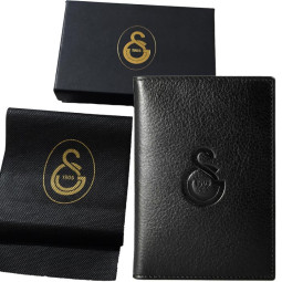 Galatasaray Leder Reisepassetui & Kartenetui Premium Miniwallet & Cardholder