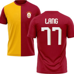 Galatasaray Noa Lang T-Shirt Retro Metin Oktay Half-Half Design