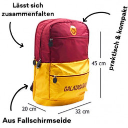 Galatasaray Rucksack aus Fallschirmseide Ultra Backpack