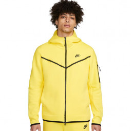 Nike Hoodie Tech Fleece gelb Herrenkapuzen-Sportjacke