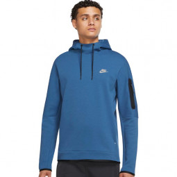 Nike Hoodie Tech Fleece blau Sweat Herren Kapuzen-Pullover