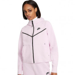 Nike Hoodie Tech Fleece pink-rosa Damen Sportjacke Hoodie