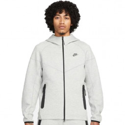Nike Hoodie Tech Fleece grau Herrenkapuzen-Sportjacke