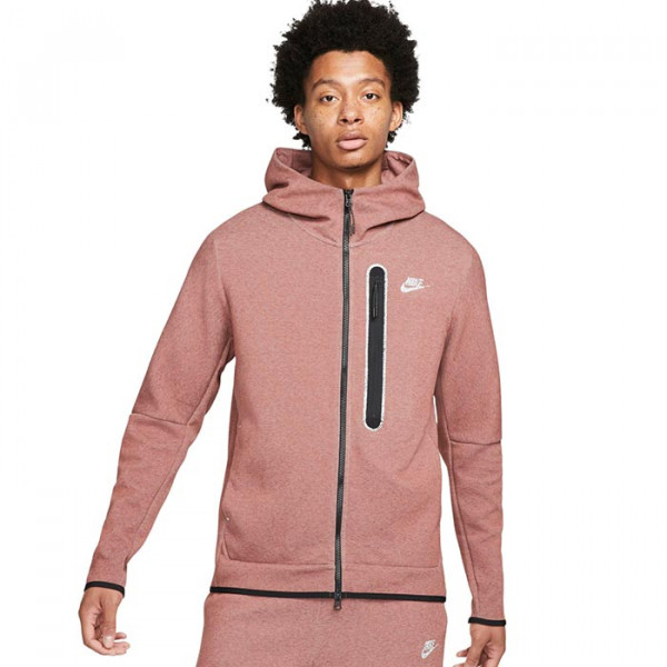 red and pink nike fleece