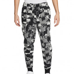 Nike Tech Fleece AOP Pant Sporthose grau-schwarz Camouflage