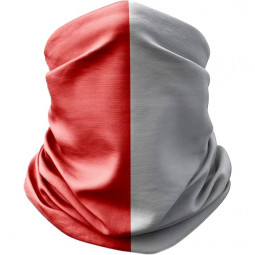 Polen & Indonesien Flagge Schlauchschal Mütze Halstuch Beanie