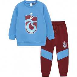 Trabzonspor Baby Jogginganzug mit Hose und Sweatshirt 100% Baumwolle