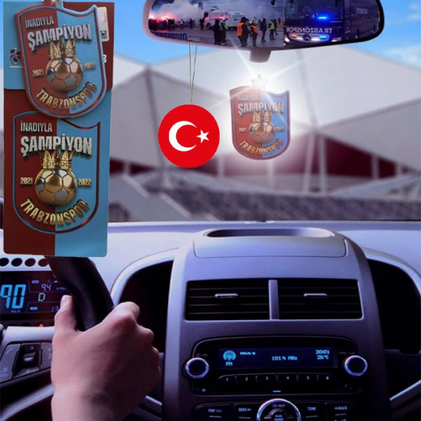 Trabzonspor & Türkei Fahne Auto Duftbaum Dufterfrischer Set Paket, SALE %