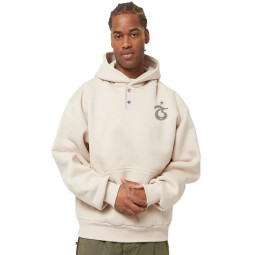 Trabzonspor Fleece Hoodie Sweatshirt in edlem Beige