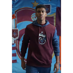 Trabzonspor Fleece Sweatshirt Hoodie Kapuzenpullover