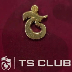 Trabzonspor vergoldeter Anstecknadel Pin Ehren-Vereinsnadel Schmuck