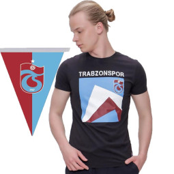 Trabzonspor T-Shirt mit Flagge / Wimpel Geschenkartikel