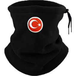 Türkei Fleece Schlauchschal Mütze Halstuch Beanie Kopftuch Stirnband