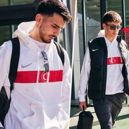 Türkei Nationalteam Nike Hoodie Profi Kapuzen-Sweatshirt