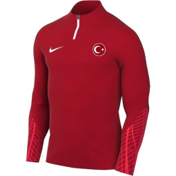 Türkei Nike Langarm Trainingstrikot rot Half-Zip Sweat