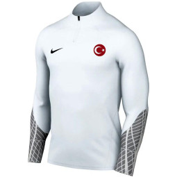Türkei Nike Trainingstrikot Longsleeve weiss Half-Zip Sweatshirt