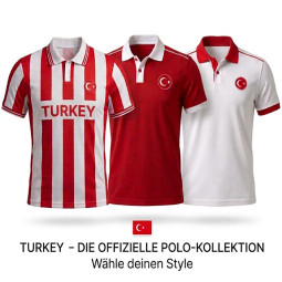 Türkei Nationalteam Offizielle Polo-Shirt Kollektion