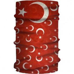 Türkei Flaggen Schlauchschal Mütze, Halstuch und Beanie